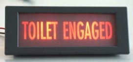 Modell: toilet engaged
